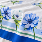 Azure masa örtüsü, pamuk karışımlı – Marie Lou Home (2)