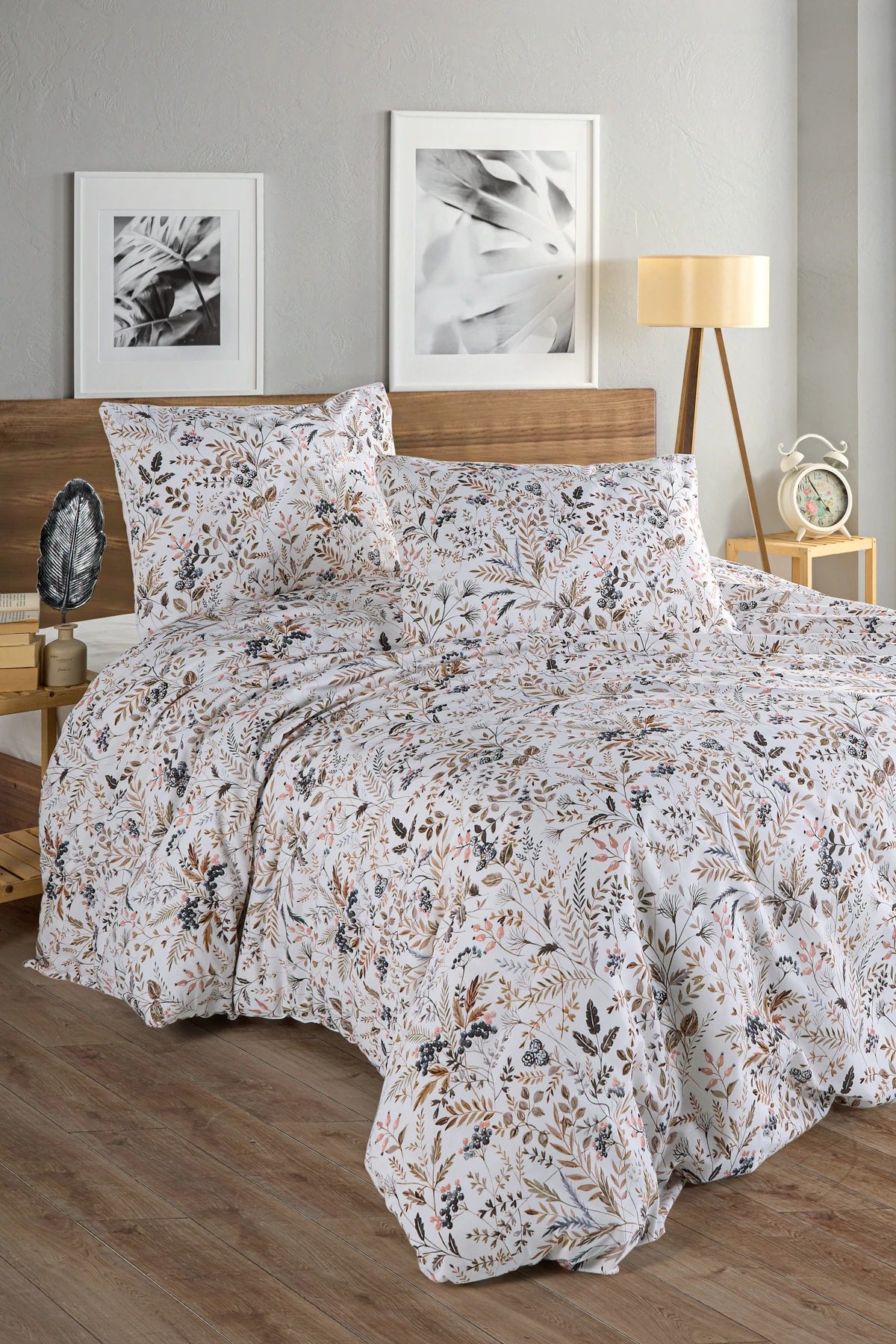 Meadow Çift Kişilik Nevresim Seti - %100 Pamuk Ranforce, 200x220