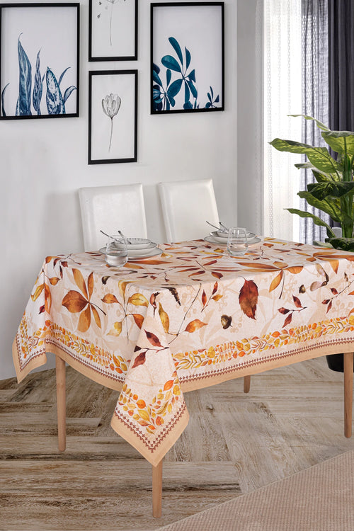 Autumn %100 Pamuk Masa Örtüsü Seti-Runner & Amerikan Servis & Supla | Marie Lou Home