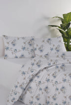 Percale Blue Çift Kişilik Nevresim Seti - %100 Pamuk, 82 Tel, 200x220