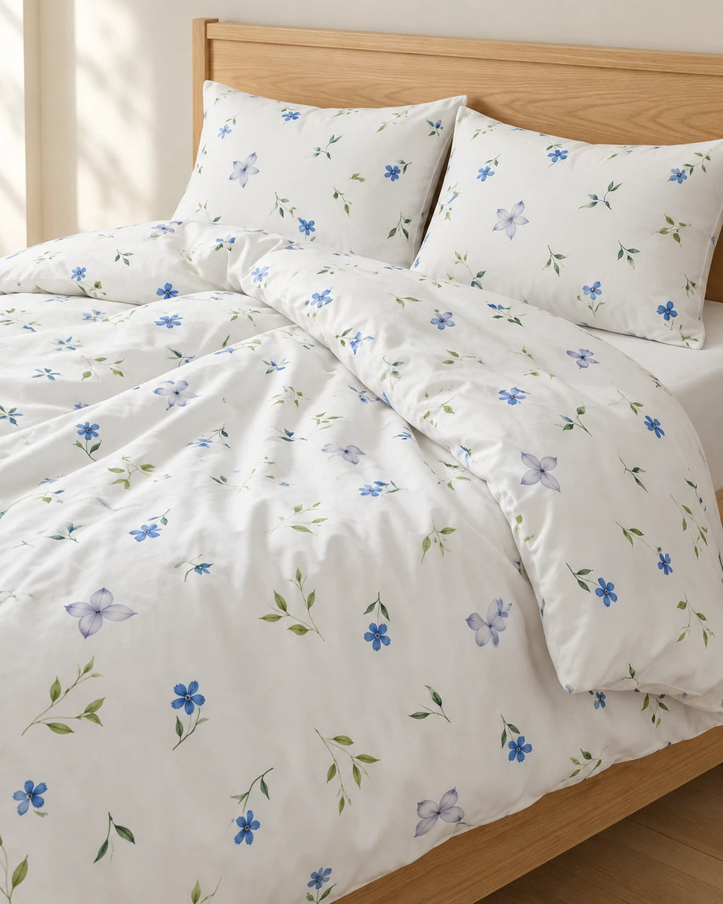 Blossom Çift Kişilik Nevresim Takımı - %100 Pamuk Ranforce, 200x220