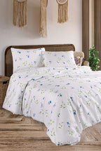 Blossom Çift Kişilik Nevresim Takımı - %100 Pamuk Ranforce, 200x220