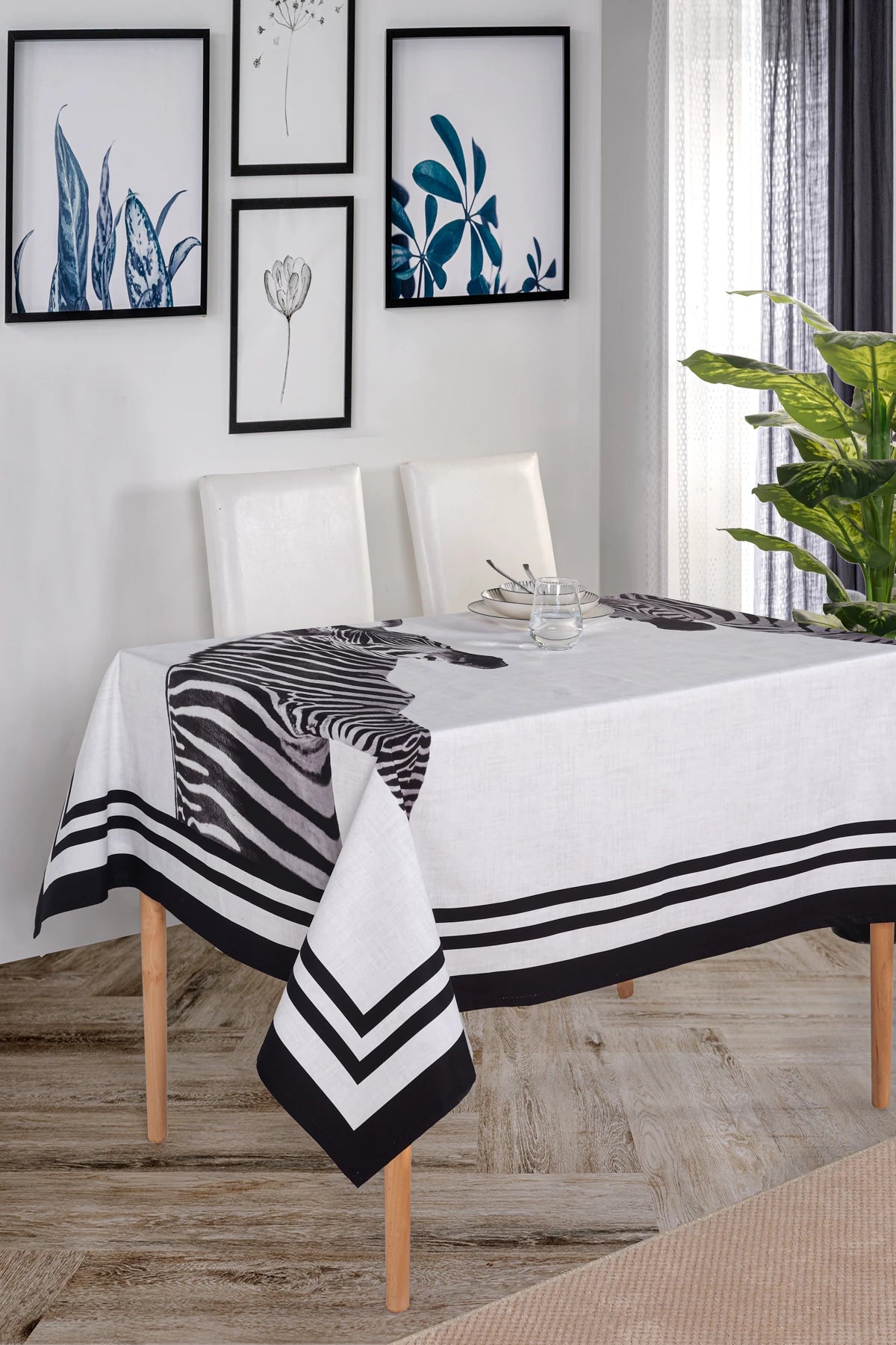 Savana %100 Pamuk Masa Örtüsü Seti-Runner & Amerikan Servis & Supla | Marie Lou Home