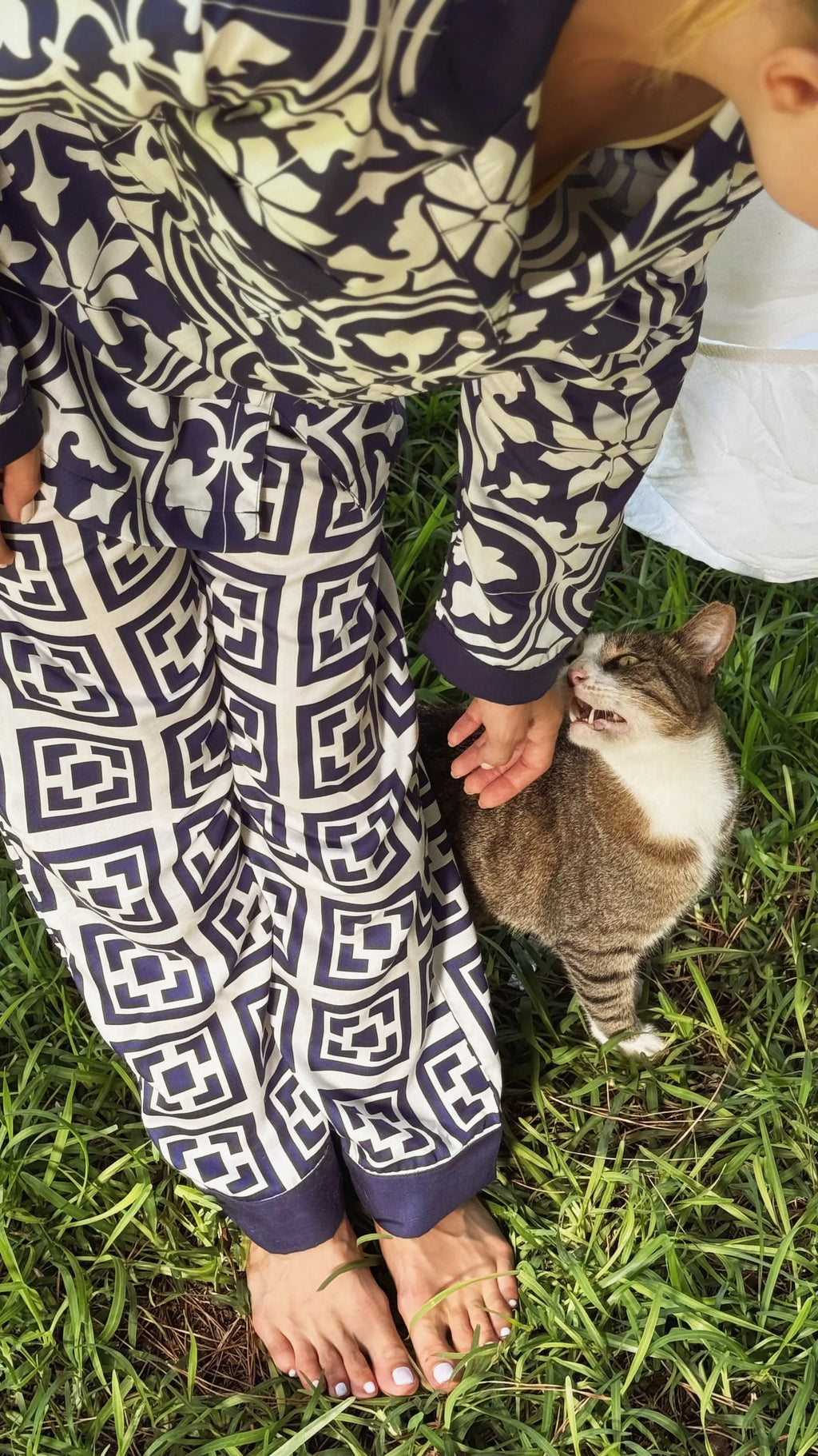 Saten Dört Mevsim Uzun Kollu Pijama Takımı (Özel Çanta Hediyeli) | Marie Lou Home