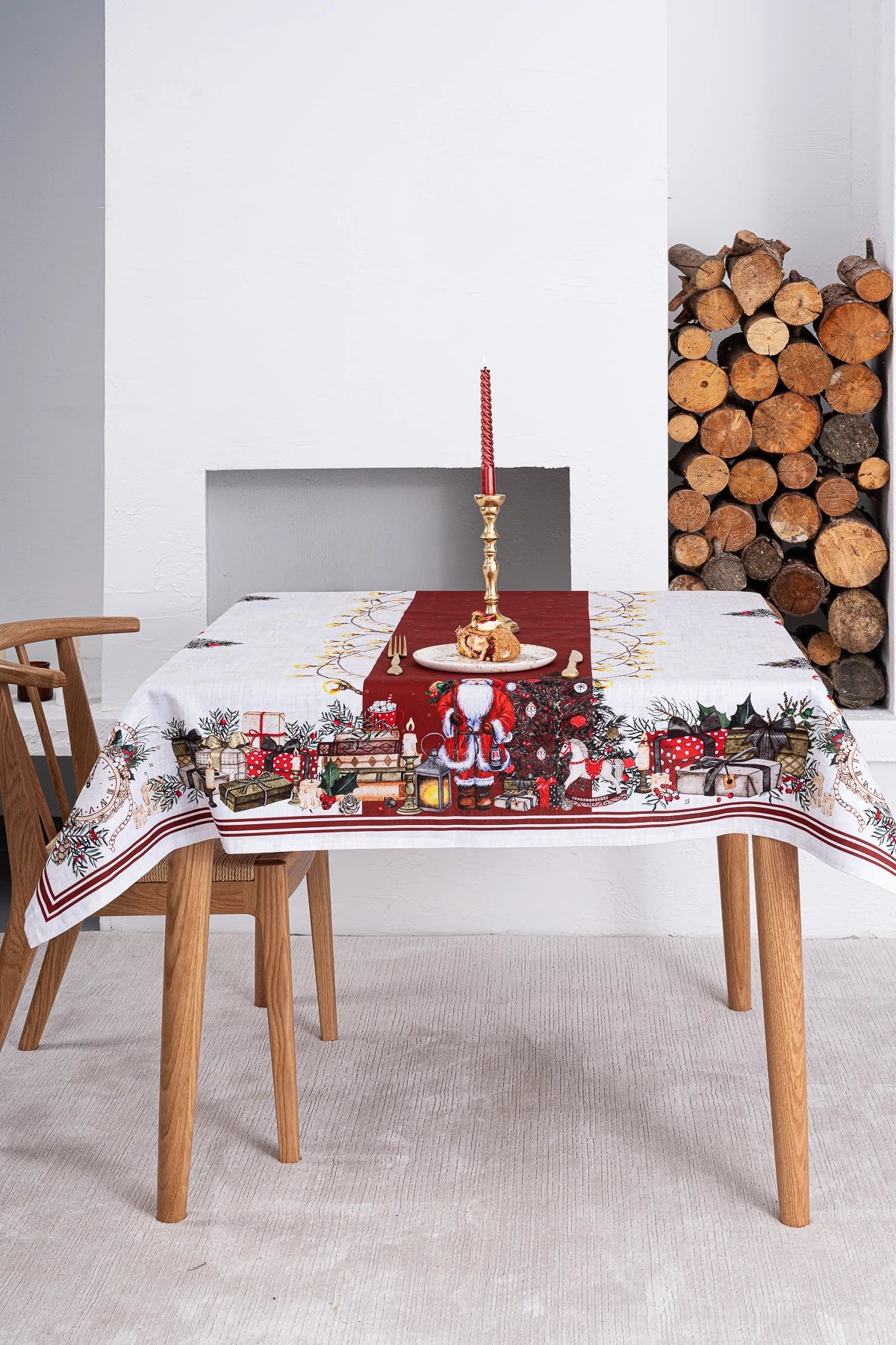 Pamuklu Runner Masa Örtüsü | Merry Marie Lou Home