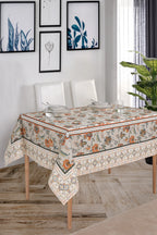 Safran %100 Pamuk Masa Örtüsü Seti-Runner & Amerikan Servis & Supla | Marie Lou Home