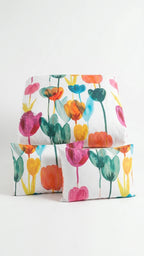 Tulip Tek Kişilik Nevresim Takımı - %100 Pamuk Ranforce, 160x220