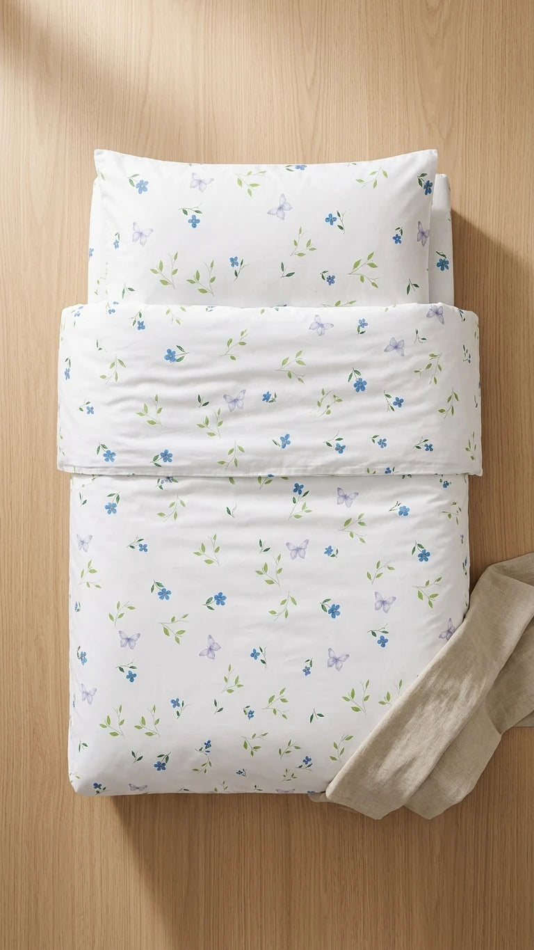 Blossom Çift Kişilik Nevresim Takımı - %100 Pamuk Ranforce, 200x220