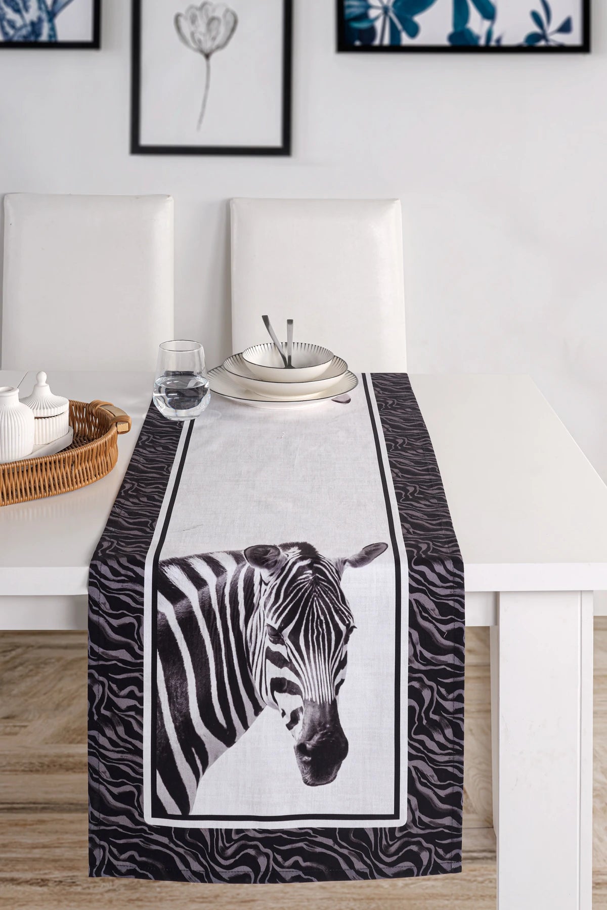 Savana %100 Pamuk Masa Örtüsü Seti-Runner & Amerikan Servis & Supla | Marie Lou Home
