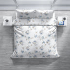 Percale Blue Çift Kişilik Nevresim Seti - %100 Pamuk, 82 Tel, 200x220
