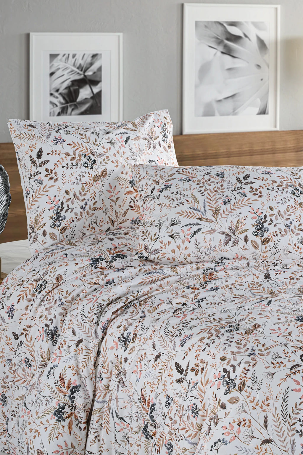 Meadow Çift Kişilik Nevresim Seti - %100 Pamuk Ranforce, 200x220