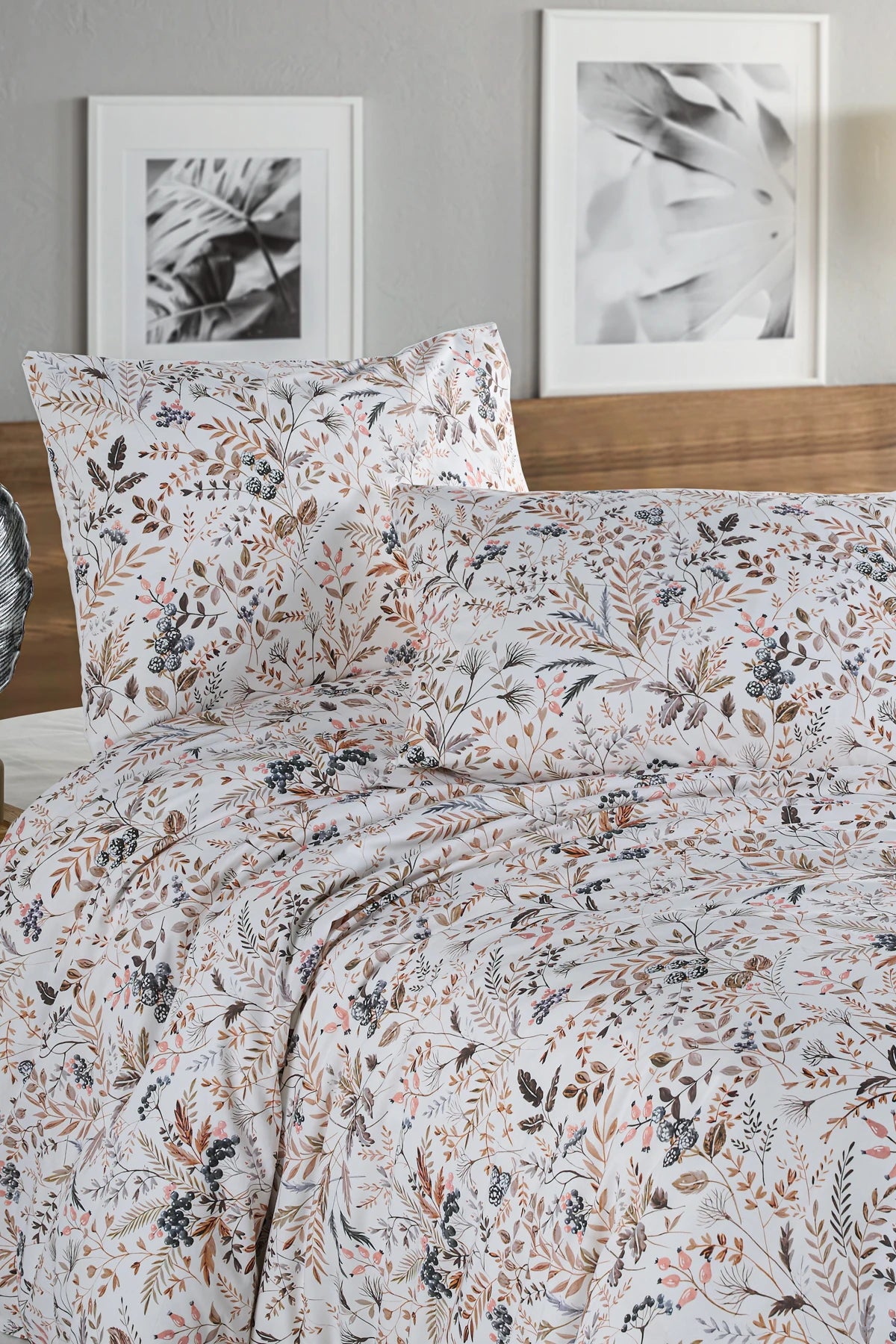 Meadow Çift Kişilik Nevresim Seti - %100 Pamuk Ranforce, 200x220