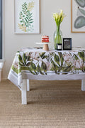 Masa Örtüsü-%75 Pamuk %25 Polyester-Yeşil | Aden Marie Lou Home