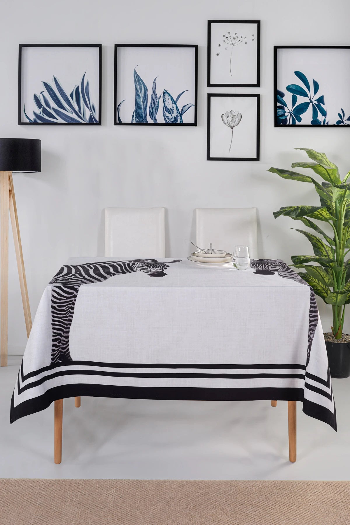 Savana %100 Pamuk Masa Örtüsü Seti-Runner & Amerikan Servis & Supla | Marie Lou Home