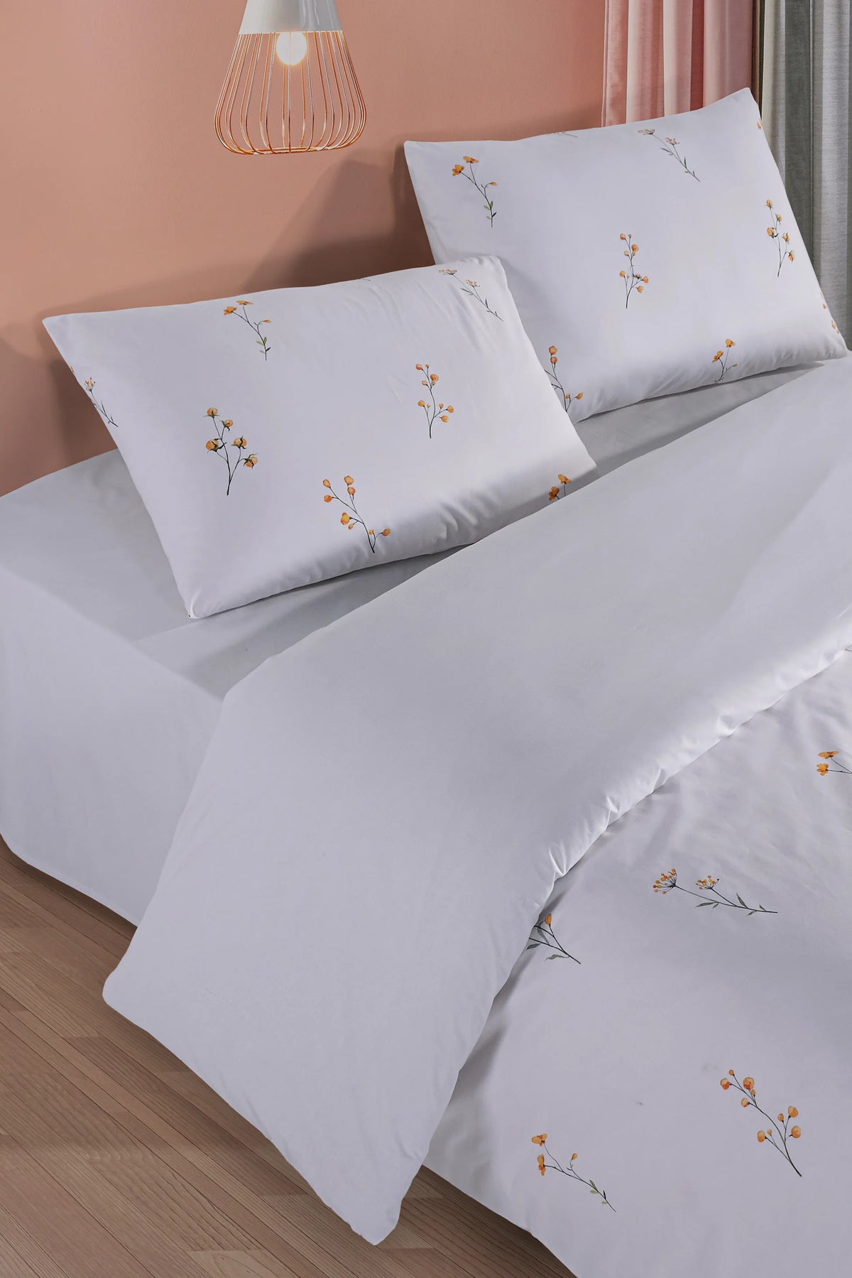 Solea Tek Kişilik Nevresim Takımı - %100 Pamuk Ranforce, 160x220