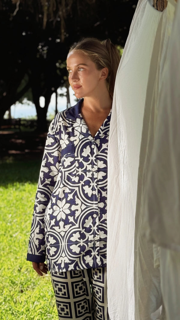 Saten Dört Mevsim Uzun Kollu Pijama Takımı (Özel Çanta Hediyeli)