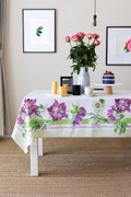 Masa Örtüsü-%75 Pamuk %25 Polyester-Yeşil | Anemon Marie Lou Home