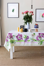 Masa Örtüsü-%75 Pamuk %25 Polyester-Yeşil | Anemon Marie Lou Home
