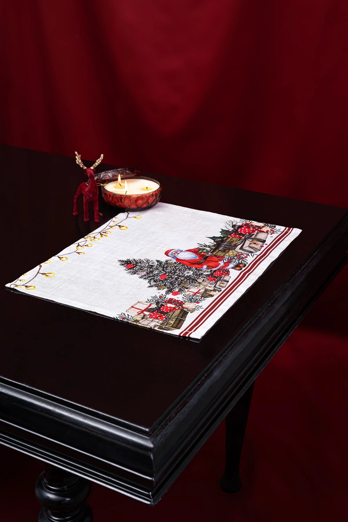 Pamuklu Runner Masa Örtüsü | Merry Marie Lou Home