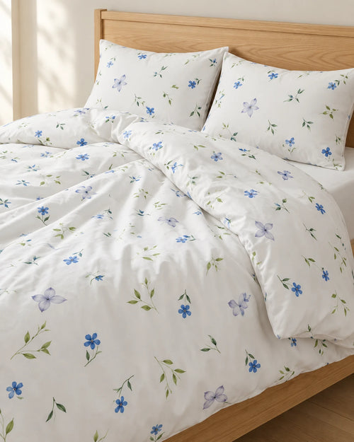 Blossom Çift Kişilik Nevresim Seti - %100 Pamuk Ranforce, 200x220