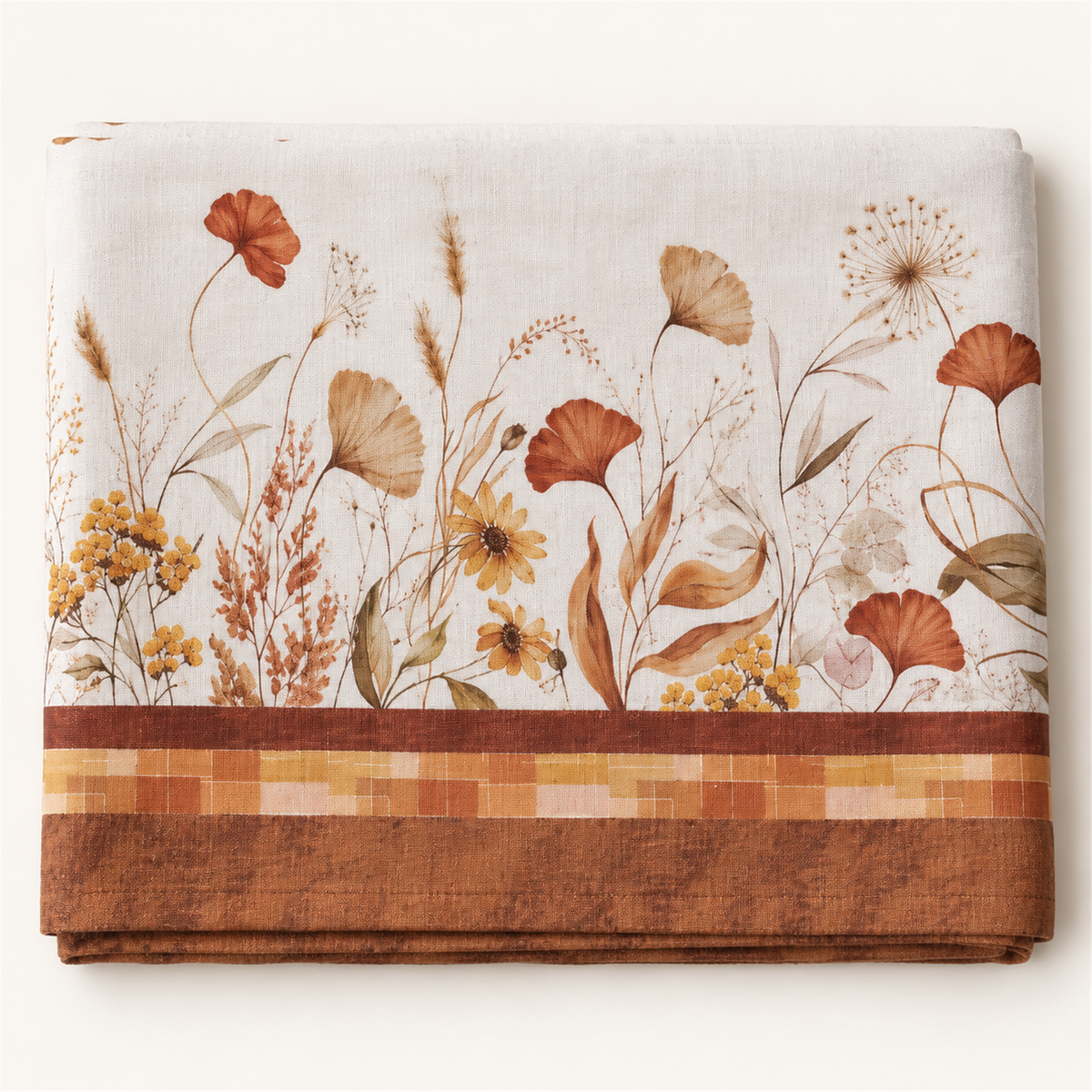 Rustic masa örtüsü, pamuk karışımlı – Marie Lou Home (3)